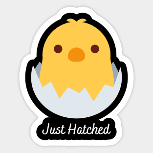 Just Hatched, New Born Baby Sticker